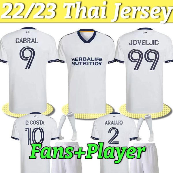mls 2022 2023 los angeles la galaxy soccer jersey fans player version d.costa chicharito alvarez joveljic home white 22/23 football shirt gr, Black;yellow
mls 2022 2023 los angeles la galaxy soccer jersey fans player version d.costa chicharito alvarez joveljic home white 22/23 football shirt gr, Black;yellow