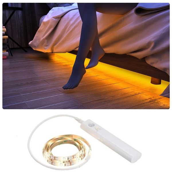 strips motion sensor strip sensitive led lamp use in tv under bed closet door stairs night light battery operated 1m 2m 3m
strips motion sensor strip sensitive led lamp use in tv under bed closet door stairs night light battery operated 1m 2m 3m