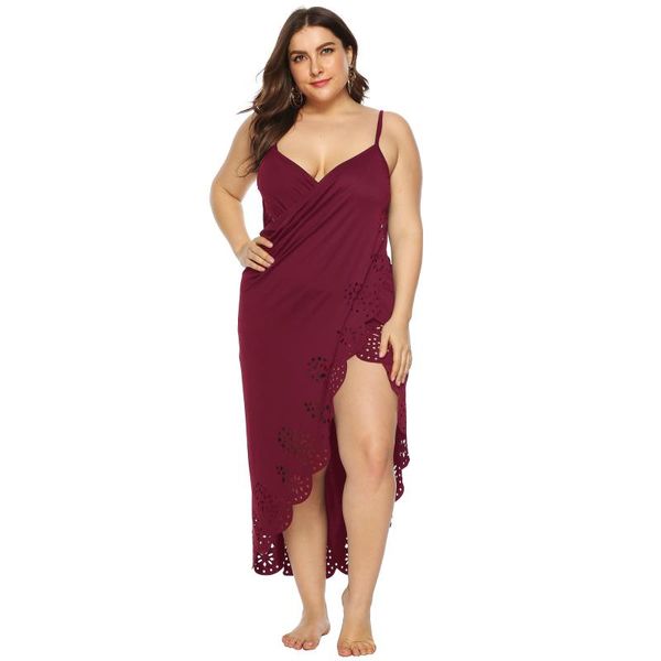 women's swimwear summer hollow out beach blouse irregular sling dress outdoor vacation cool solid quick dry, White;black
women's swimwear summer hollow out beach blouse irregular sling dress outdoor vacation cool solid quick dry, White;black