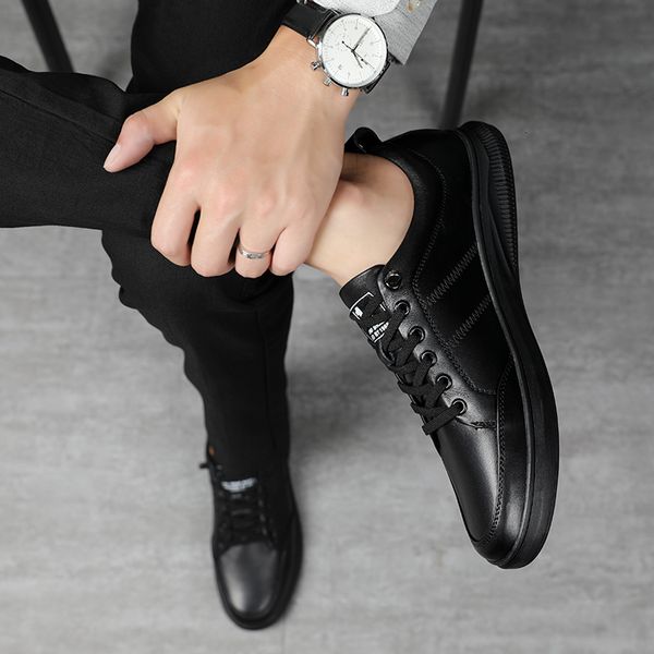 dress shoes men's running trendy leisure driving shoes non-slip comfortable and breathable walking black white 37-46 2hpj
dress shoes men's running trendy leisure driving shoes non-slip comfortable and breathable walking black white 37-46 2hpj