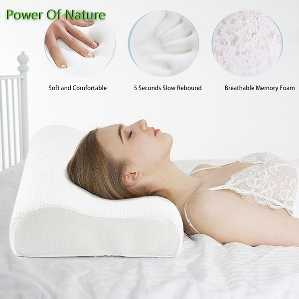 pillow memory foam neck slow rebound orthopedic cervical vertebra support soft bedding health care sleeping pillows 10cm
pillow memory foam neck slow rebound orthopedic cervical vertebra support soft bedding health care sleeping pillows 10cm