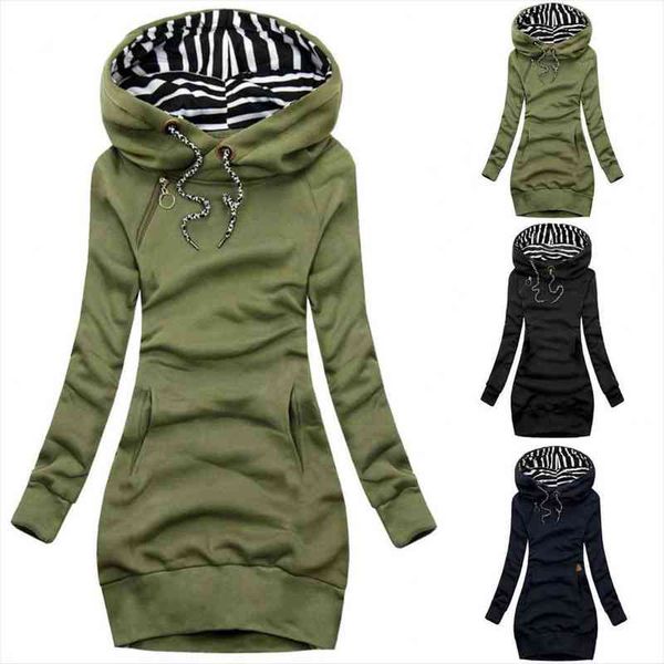 hoodie women sweatshirts indie autumn long sleeve stripes hood sweatshirt drawstring mid-length hoodie womens clothing xxxl, Black
hoodie women sweatshirts indie autumn long sleeve stripes hood sweatshirt drawstring mid-length hoodie womens clothing xxxl, Black