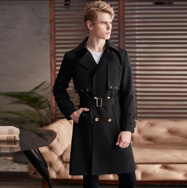 men's trench coats mens man double breasted long coat men clothes large lapel solid color belt winter autumn overcoat sleeve, Tan;black
men's trench coats mens man double breasted long coat men clothes large lapel solid color belt winter autumn overcoat sleeve, Tan;black