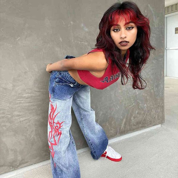 gradient flame printed straight y2k jeans for girls fashion casual women's vintage denim pants high waist trouser female 210415, Blue
gradient flame printed straight y2k jeans for girls fashion casual women's vintage denim pants high waist trouser female 210415, Blue