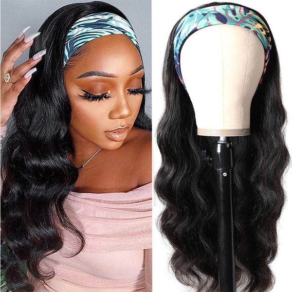 headband human hair wigs body wave for women glueless wavy wigs with headbands 10a brazilian virgin hair 150% density black color, Black;brown
headband human hair wigs body wave for women glueless wavy wigs with headbands 10a brazilian virgin hair 150% density black color, Black;brown