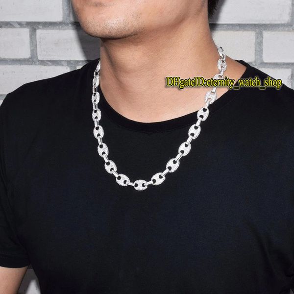 european and american new hip-hop necklaces cz diamond inlaid bracelet mens pig nose chain coffee bean necklace buttons 12mm hip-hop jewelry, Golden;silver
european and american new hip-hop necklaces cz diamond inlaid bracelet mens pig nose chain coffee bean necklace buttons 12mm hip-hop jewelry, Golden;silver