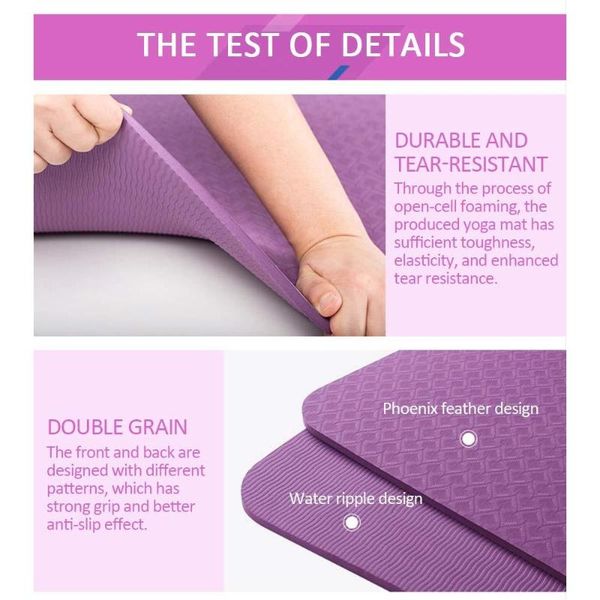 universal tpe 183 * 61 0.6cm body line floor mat yoga fitness outdoor aerobics non-slip elasticity durable mats
universal tpe 183 * 61 0.6cm body line floor mat yoga fitness outdoor aerobics non-slip elasticity durable mats
