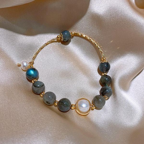 bangle ca-136 baroque pearl bracelet korean fashion ins niche design personality female, Black
bangle ca-136 baroque pearl bracelet korean fashion ins niche design personality female, Black