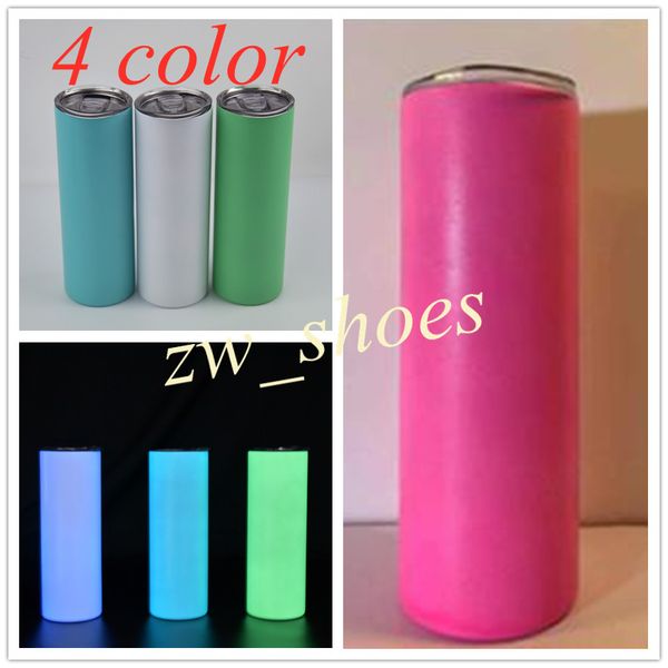 4 colors glow in the dark skinny tumbler 20oz straight sublimation stainless steel tumblers diy double wall vacuum insulated travel mug
4 colors glow in the dark skinny tumbler 20oz straight sublimation stainless steel tumblers diy double wall vacuum insulated travel mug