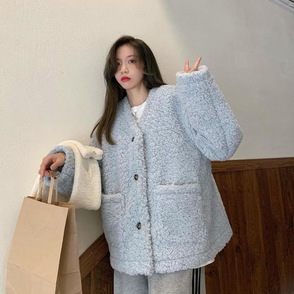 women's down & parkas make firm offers qiu dong female lambs wool coat han edition loose button cardigan thickening clip mian tide, Black
women's down & parkas make firm offers qiu dong female lambs wool coat han edition loose button cardigan thickening clip mian tide, Black