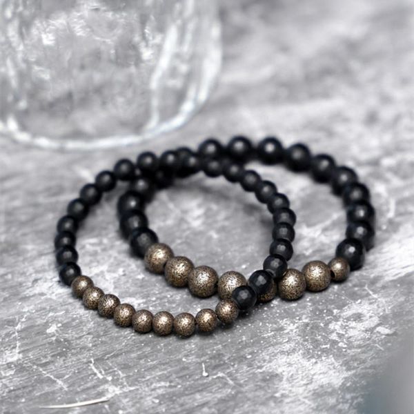 beaded, strands couple black agate bracelet facet matte beads handcrafted antique brass charm metal punk stone lovers gift for men women
beaded, strands couple black agate bracelet facet matte beads handcrafted antique brass charm metal punk stone lovers gift for men women