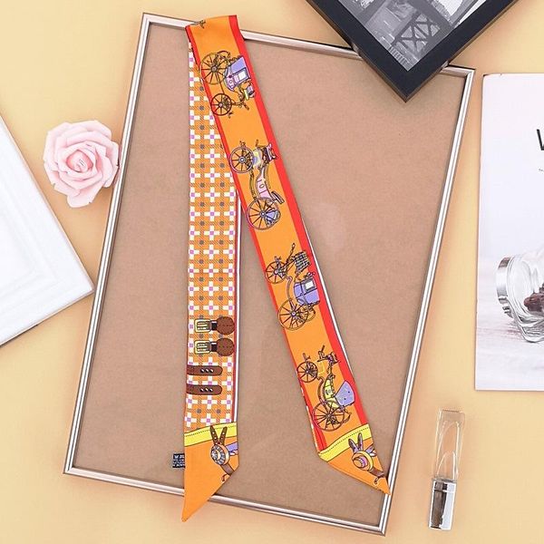 scarves women small bag silk scarf skinny scarfs horse print head handle ribbons fashion tie long neckerchief, Blue;gray
scarves women small bag silk scarf skinny scarfs horse print head handle ribbons fashion tie long neckerchief, Blue;gray