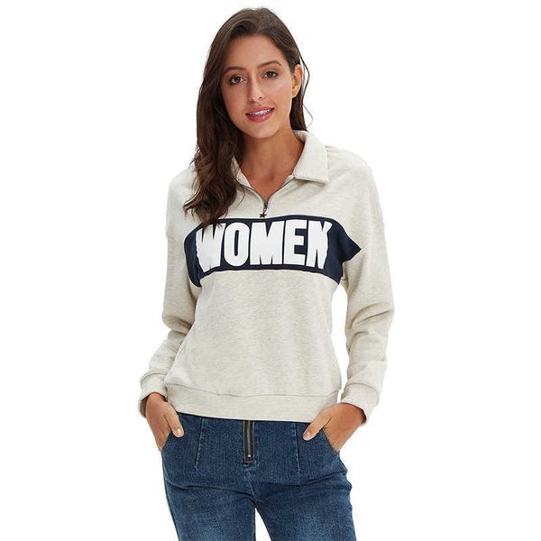 cotton fashion long sleeve turn down collar sweatshirt printed womens and blouses blusas m30107 210526, Black
cotton fashion long sleeve turn down collar sweatshirt printed womens and blouses blusas m30107 210526, Black