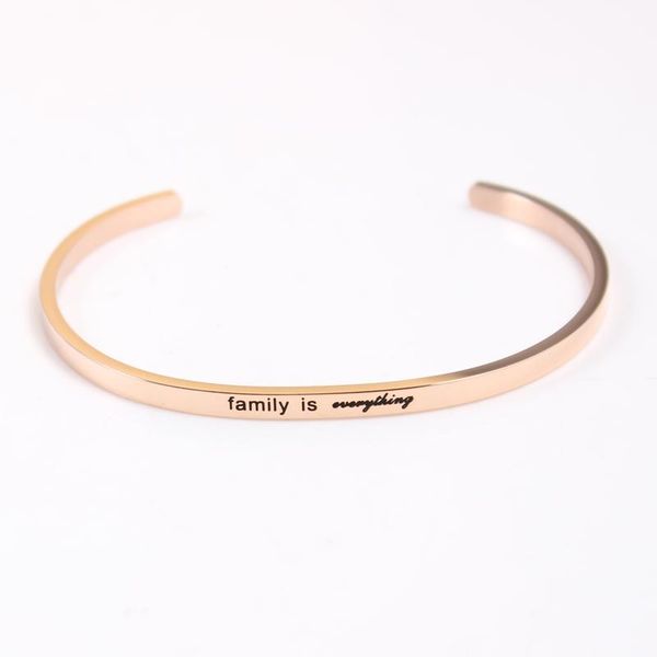 bangle stainless steel engraved positive inspirational quote handmade mantra cuff bracelets women graduation gift drop, Black
bangle stainless steel engraved positive inspirational quote handmade mantra cuff bracelets women graduation gift drop, Black