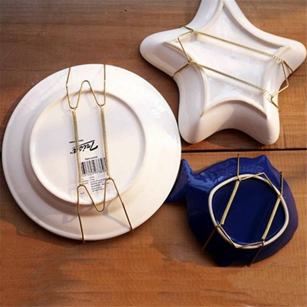 hooks & rails wall display plates hanger w type dish spring holder invisible hook home decor 8" to 16"
hooks & rails wall display plates hanger w type dish spring holder invisible hook home decor 8" to 16"
