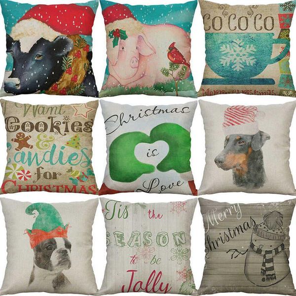 animal cotton case cushion pig cover pillow home decorative christmas dog linen cushion/decorative
animal cotton case cushion pig cover pillow home decorative christmas dog linen cushion/decorative