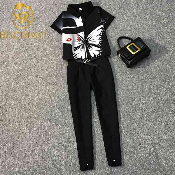 summer office lady set floral print lace-up chiffon shirt + calf length trousers women 2 piece pants suit work business 210506, White
summer office lady set floral print lace-up chiffon shirt + calf length trousers women 2 piece pants suit work business 210506, White