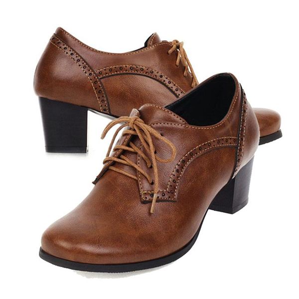 dress shoes eagsity retro women oxford square heel block party office lady work casual brown, Black
dress shoes eagsity retro women oxford square heel block party office lady work casual brown, Black