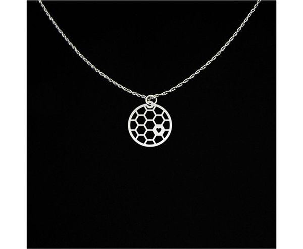 30pcs gold silver honey comb bee hive heart necklace cute honeycomb beehive circle round necklaces hexagon charm pendant chain necklace for
30pcs gold silver honey comb bee hive heart necklace cute honeycomb beehive circle round necklaces hexagon charm pendant chain necklace for