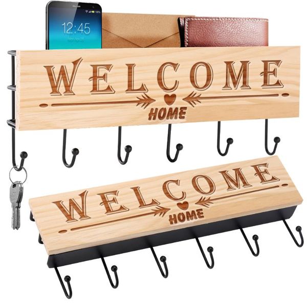 hooks & rails rack storage box key wooden holder house door wall-hung type hanger decoration accessories for living room 6 hanging
hooks & rails rack storage box key wooden holder house door wall-hung type hanger decoration accessories for living room 6 hanging