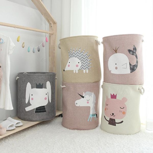 children's toy storage bucket fabric box large clothes basket household dirty laundry & organization
children's toy storage bucket fabric box large clothes basket household dirty laundry & organization