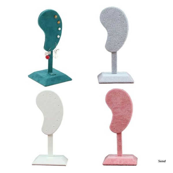 jewelry pouches, bags ear shaped earrings holder stand flannel hanging rack 17cm / 6.69in, Pink;blue
jewelry pouches, bags ear shaped earrings holder stand flannel hanging rack 17cm / 6.69in, Pink;blue