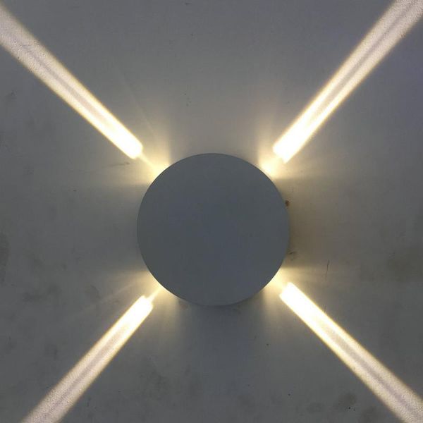 cross star wall light modern sconce fixture bedroom living room lamp simple creative corridor el