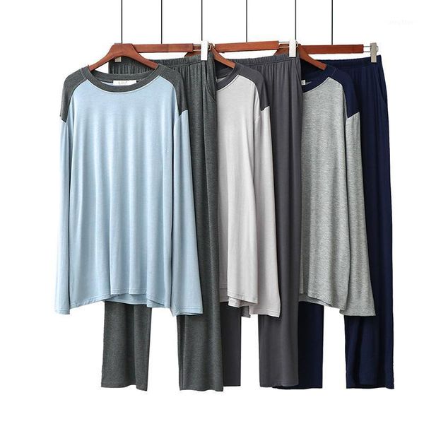 men pajama sets cotton male long sleeve striped set for man spring sleepwear suit casual homewear nightwear 2021 men's, Black;brown
men pajama sets cotton male long sleeve striped set for man spring sleepwear suit casual homewear nightwear 2021 men's, Black;brown