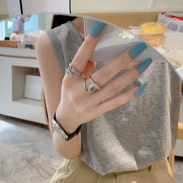 wedding rings simple personality full diamond belt buckle ring senior sense versatile index finger ins cold wind pening, Slivery;golden
wedding rings simple personality full diamond belt buckle ring senior sense versatile index finger ins cold wind pening, Slivery;golden