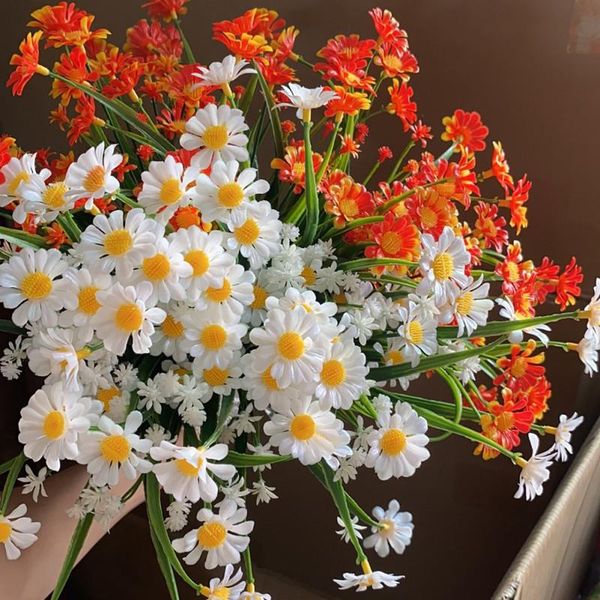 decorative flowers & wreaths multicolor daisy flower artificial outdoor fake wedding garlanddaisy decoration garden porch window decor party
decorative flowers & wreaths multicolor daisy flower artificial outdoor fake wedding garlanddaisy decoration garden porch window decor party