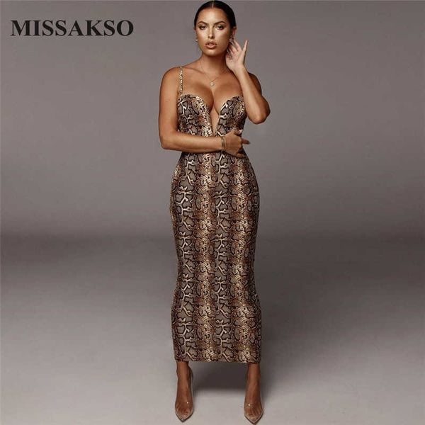 missakso snake print midi dress club elegant deep v neck party backless slim women summer spaghetti strap bodycon dress 210625, Black;gray
missakso snake print midi dress club elegant deep v neck party backless slim women summer spaghetti strap bodycon dress 210625, Black;gray