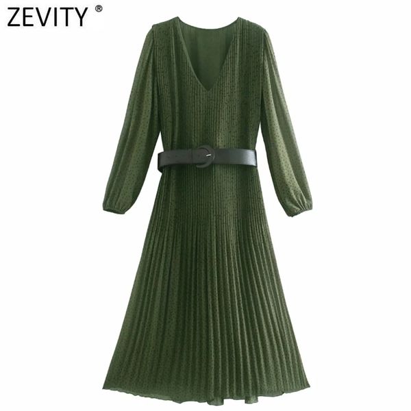 women elegant v neck dots print casual slim pleated midi dress chic female puff sleeve sashes a line vestido ds4996 210416, Black;gray
women elegant v neck dots print casual slim pleated midi dress chic female puff sleeve sashes a line vestido ds4996 210416, Black;gray