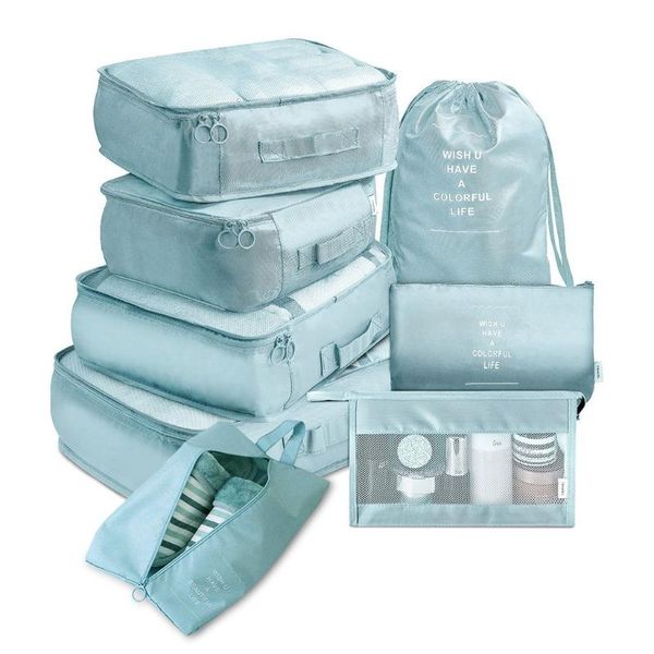 cosmetic bags & cases 8 pcs travel organizer storage clothes shoe tidy pouch waterproof portable luggage suitcase packing case
cosmetic bags & cases 8 pcs travel organizer storage clothes shoe tidy pouch waterproof portable luggage suitcase packing case