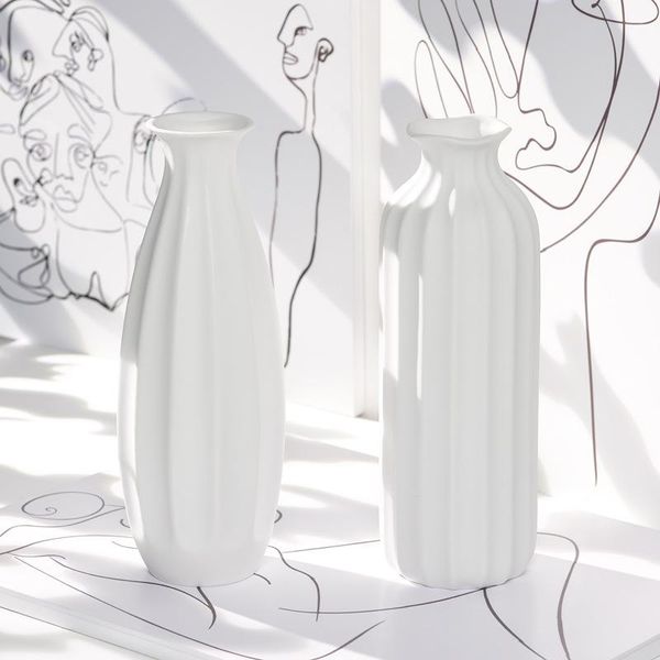 vases minimalism white ceramic matte flower vase porcelain for hydroponics plants dried home tabledecoration ornament
vases minimalism white ceramic matte flower vase porcelain for hydroponics plants dried home tabledecoration ornament