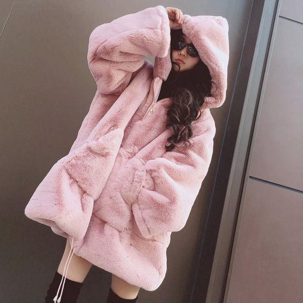 women's jackets winter warm and thickened sweater long medium loose korean version of woolen women coat jacket, Black;brown
women's jackets winter warm and thickened sweater long medium loose korean version of woolen women coat jacket, Black;brown