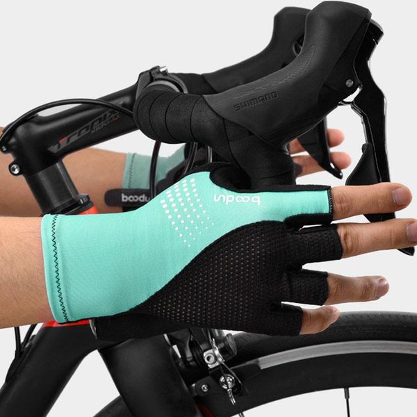 cycling gloves boodun half finger gel pad racing bicycle mittens summer road bike anti-slip outdoor sports workout, Black
cycling gloves boodun half finger gel pad racing bicycle mittens summer road bike anti-slip outdoor sports workout, Black
