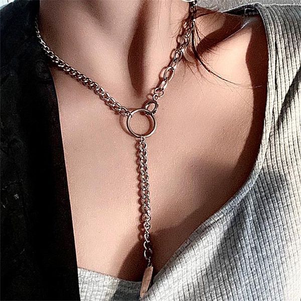 pendant necklaces timeonly simple titanium steel letter mix chunky chain necklace for women ladies hollow jewellery party gifts, Silver
pendant necklaces timeonly simple titanium steel letter mix chunky chain necklace for women ladies hollow jewellery party gifts, Silver
