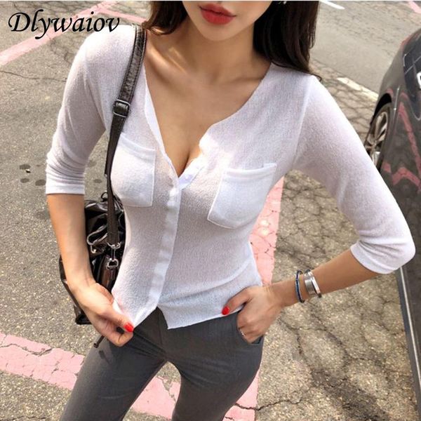 women's sweaters lrregular knitted shirt women dark buckle fashion three quarter slim spring autumn super elastic solid color female bl, White;black
women's sweaters lrregular knitted shirt women dark buckle fashion three quarter slim spring autumn super elastic solid color female bl, White;black