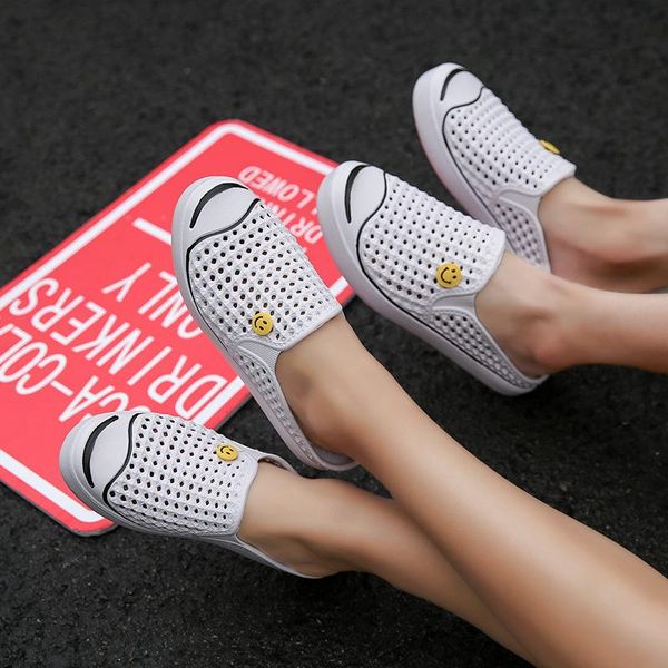fashion hole half slippers summer couples style sandal comfort flat shoes for men and women, Black
fashion hole half slippers summer couples style sandal comfort flat shoes for men and women, Black