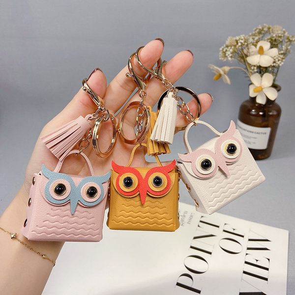 creative tassel owl bag key chain cute cartoon fashion accessories female car pendant, Silver
creative tassel owl bag key chain cute cartoon fashion accessories female car pendant, Silver