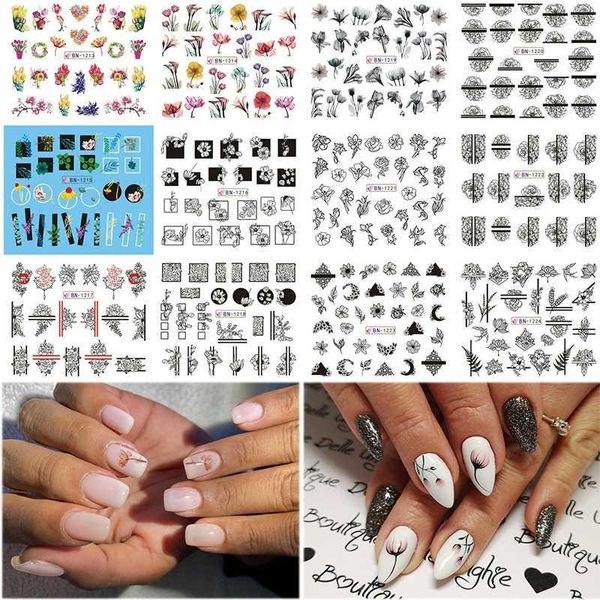pc water decals lines flower leaves slider transfer nail stickers manicuring art foil wraps diy sticker decoration1, Black
pc water decals lines flower leaves slider transfer nail stickers manicuring art foil wraps diy sticker decoration1, Black