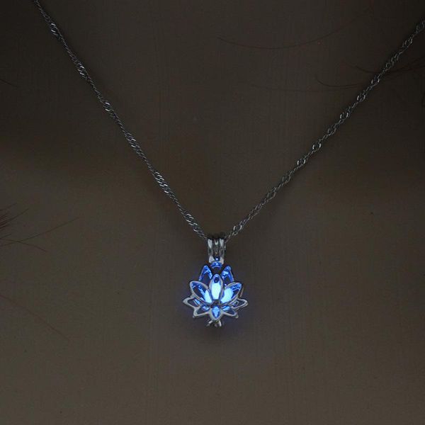 pendant necklaces luminous glowing in the dark moon lotus flower shaped necklace for women yoga prayer buddhism jewelry, Silver
pendant necklaces luminous glowing in the dark moon lotus flower shaped necklace for women yoga prayer buddhism jewelry, Silver