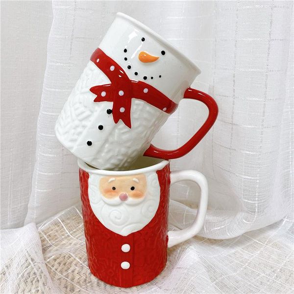 mugs christmas theme ceramic mug handmade painted santa claus water cup cute snowman coffee decoration gift for friends
mugs christmas theme ceramic mug handmade painted santa claus water cup cute snowman coffee decoration gift for friends