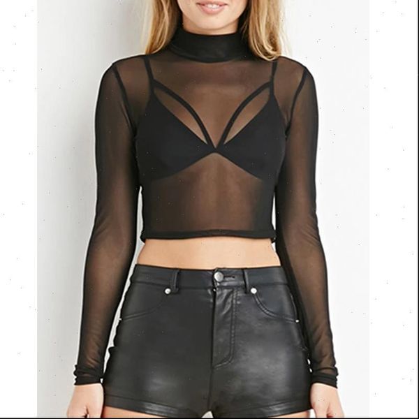 women womens shirt see through mesh crewneck sheer blouse long sleeve casual drop good quality, White
women womens shirt see through mesh crewneck sheer blouse long sleeve casual drop good quality, White