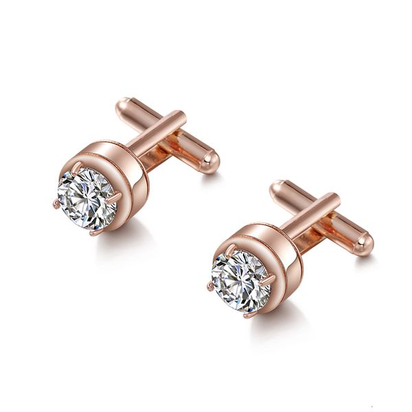 fashion accessories brand new arrival round cut cubic zirconia cz crystal white rose gold colors cufflinks, Silver
fashion accessories brand new arrival round cut cubic zirconia cz crystal white rose gold colors cufflinks, Silver