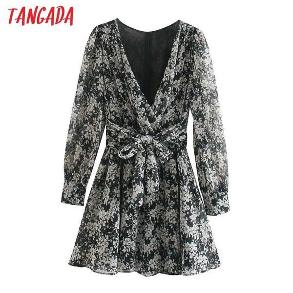 tangada autumn fashion women flowers print chiffon dress long sleeve office ladies midi dress with slash 5z46 210609, Black;gray
tangada autumn fashion women flowers print chiffon dress long sleeve office ladies midi dress with slash 5z46 210609, Black;gray