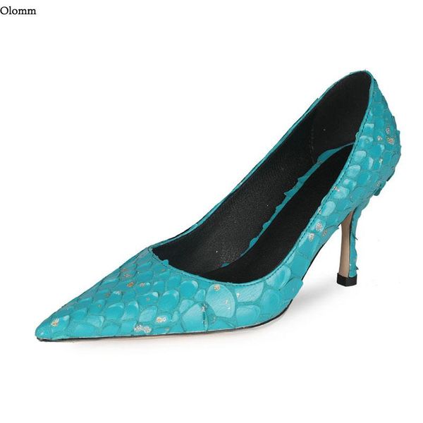 olomm women pumps fish scales pattern thin heels pointed toe gorgeous blue black beige night club shoes plus us size 4-13 dress
olomm women pumps fish scales pattern thin heels pointed toe gorgeous blue black beige night club shoes plus us size 4-13 dress