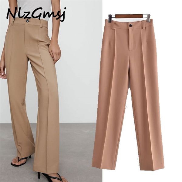 pant women straight pants vintage high waist zipper fly office wear female trousers mujer 03 210628, Black;white
pant women straight pants vintage high waist zipper fly office wear female trousers mujer 03 210628, Black;white