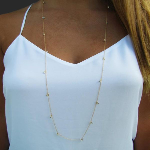 pendant necklaces 2021 a long copper necklace, handmade gift from chain necklace to girlfriend lxl032, Silver
pendant necklaces 2021 a long copper necklace, handmade gift from chain necklace to girlfriend lxl032, Silver