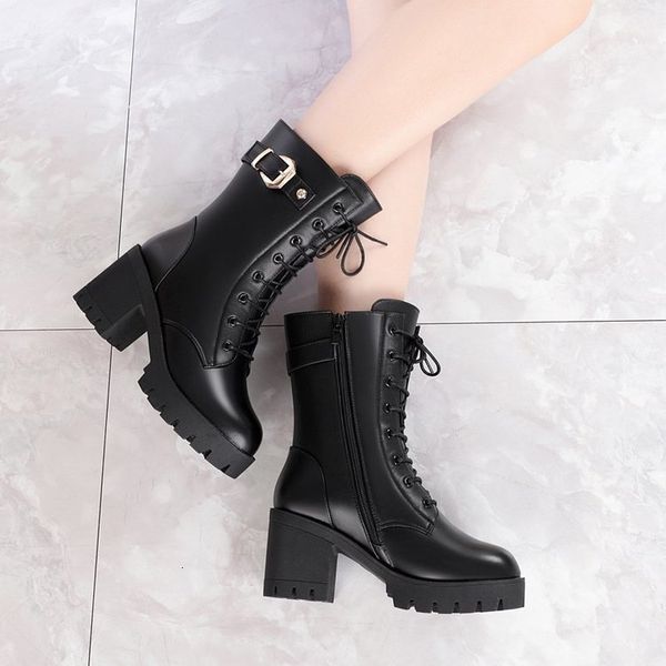 boots children 2021 martin women's thick high heels winter plush medium boots, Black
boots children 2021 martin women's thick high heels winter plush medium boots, Black